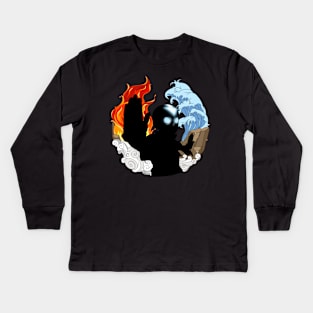 Elements airbender Kids Long Sleeve T-Shirt